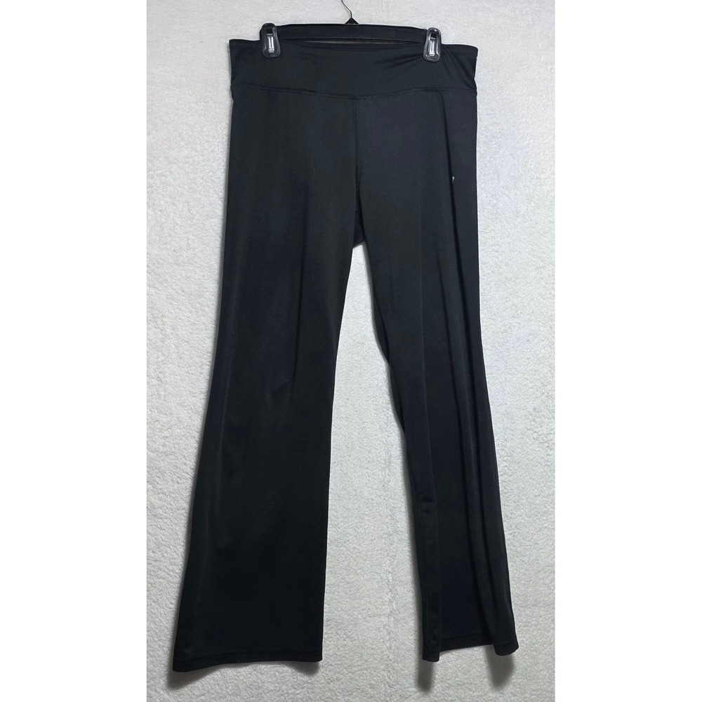 New Balance Lightning Dry Black Bootcut Yoga Pants Women's Size Medium